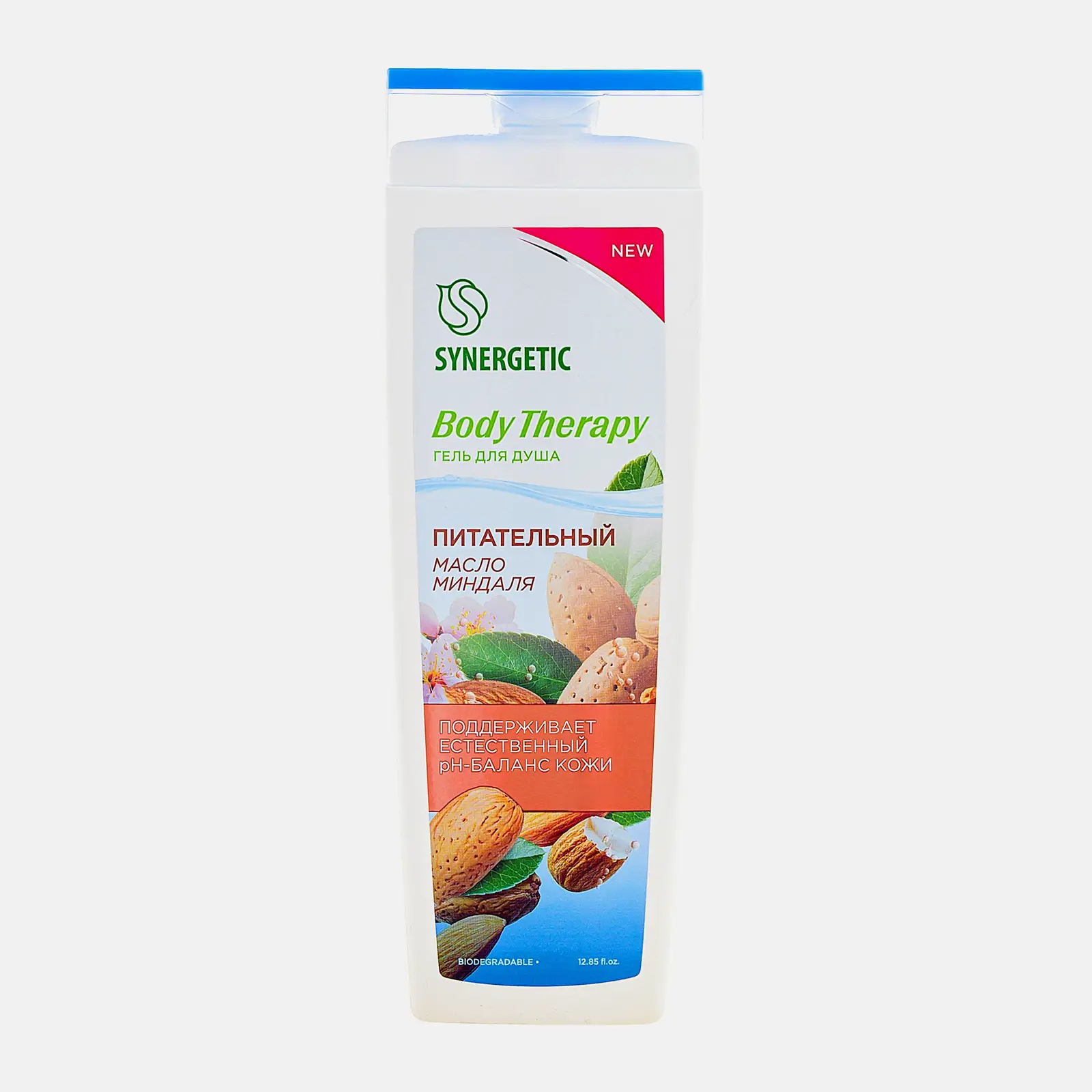 Гель для душа Synergetic Body Therapy Масло миндаля 380мл