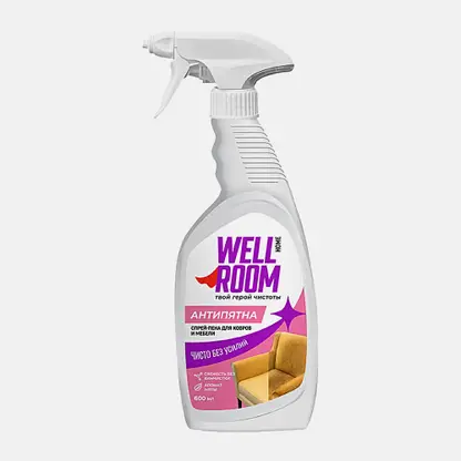 Спрей-пена для ковров и мебели Wellroom 600мл