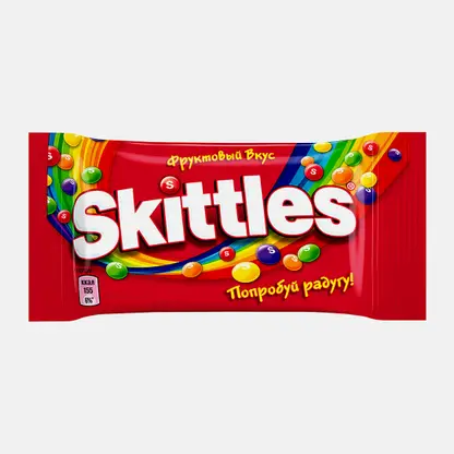 Драже в разноцветной сахарной глазури Skittles 38г
