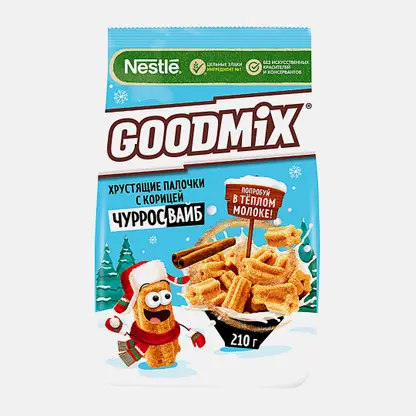 Хрустящие палочки Goodmix Чурросвайб с корицей 210г