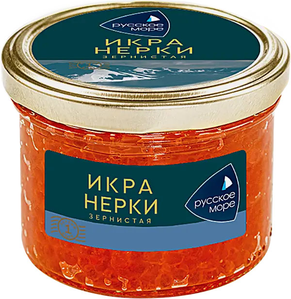 Икра нерки зернистая Русское море 210г