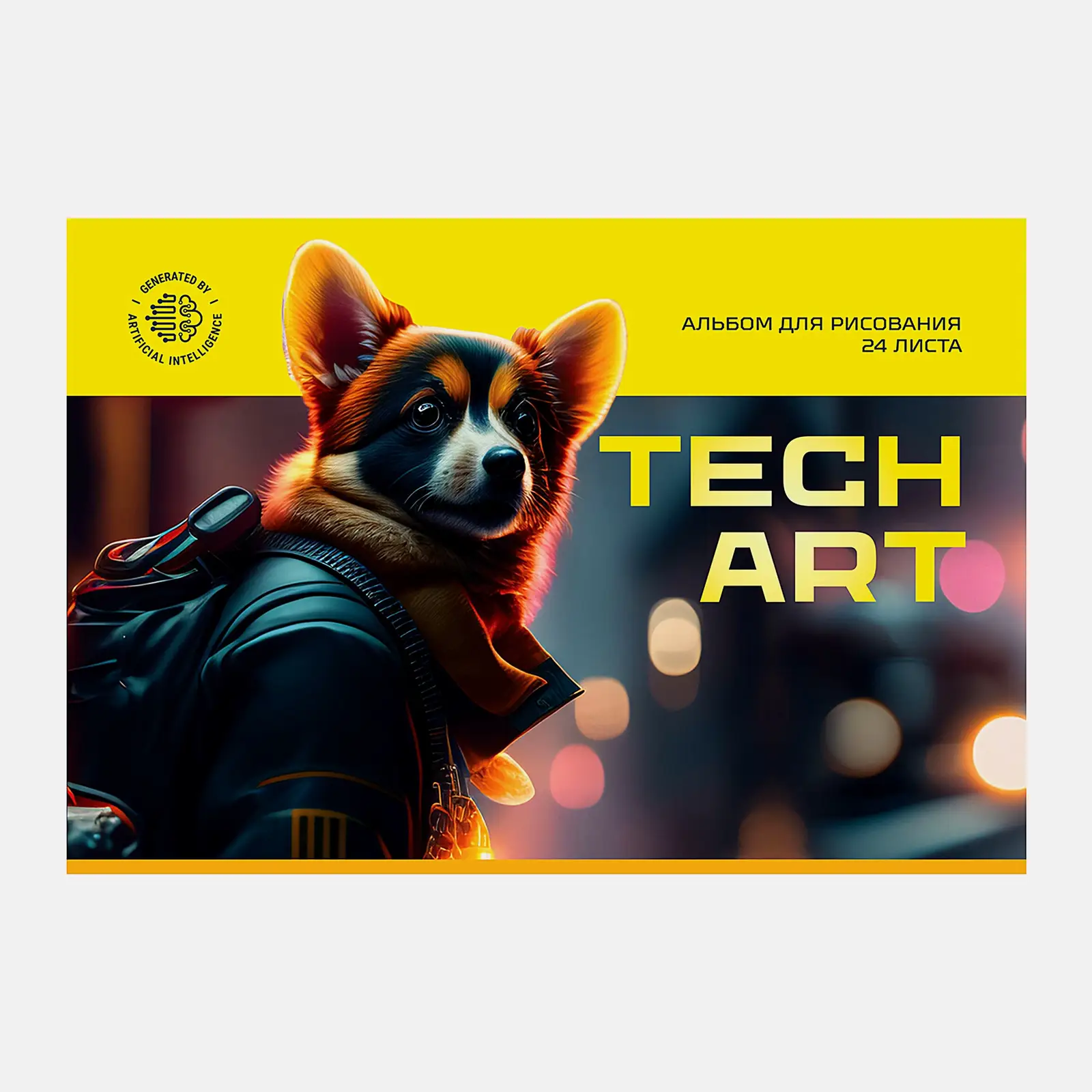 Альбом для рисования 24 листа Bg TechArt А4 на скрепке картонная обложка в ассортименте - фото 2 Альбом для рисования 24 листа Bg TechArt А4 на скрепке картонная обложка в ассортименте - фото 2