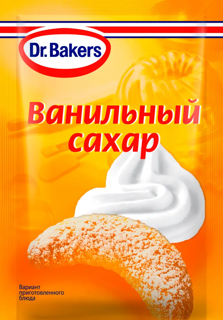 Сахар Dr. Bakers Ванильный 8г - Магнит-Продукты