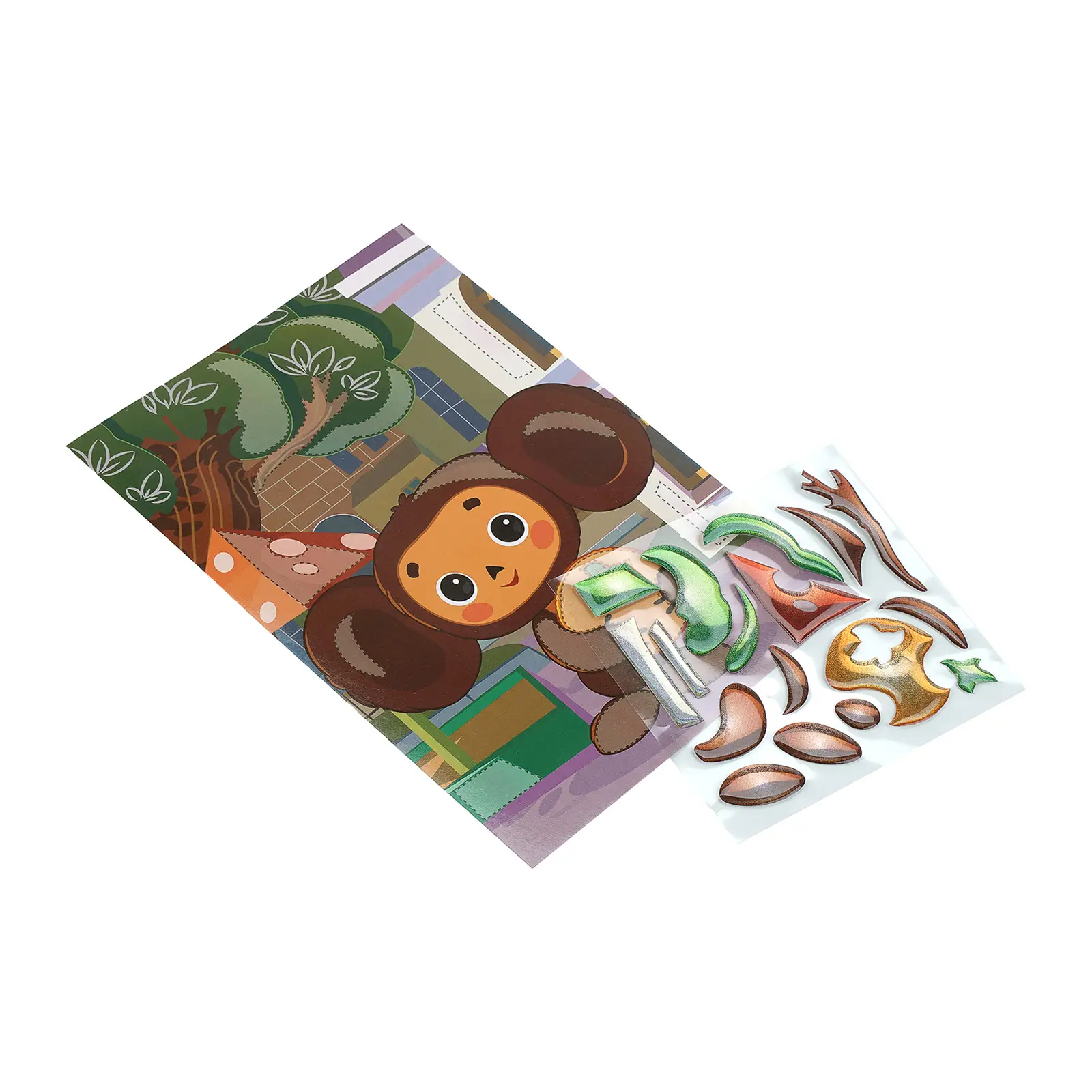 Аппликация Мультиарт Чебурашка Симбат в ассортименте