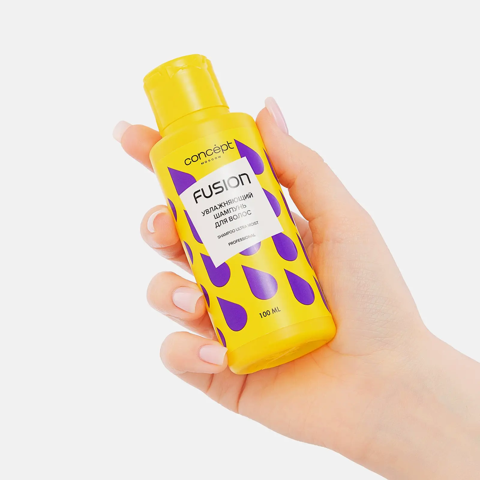 Шампунь для волос Concept Fusion Ultra Moist Интенсивное увлажнение 100мл