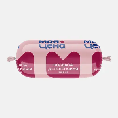 Колбаса Моя цена Деревенская вареная 1кг