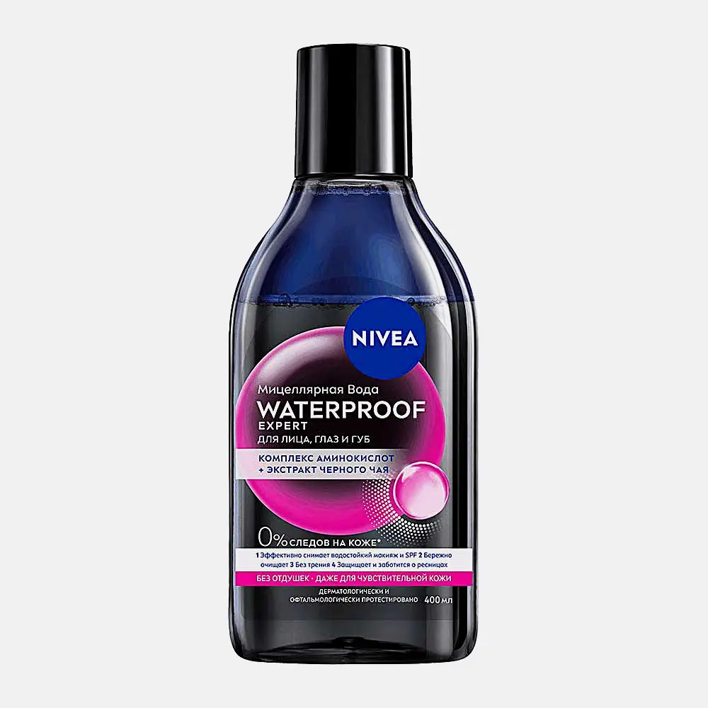 Мицеллярная вода для стойкого макияжа NIVEA Make-Up Expert 400мл