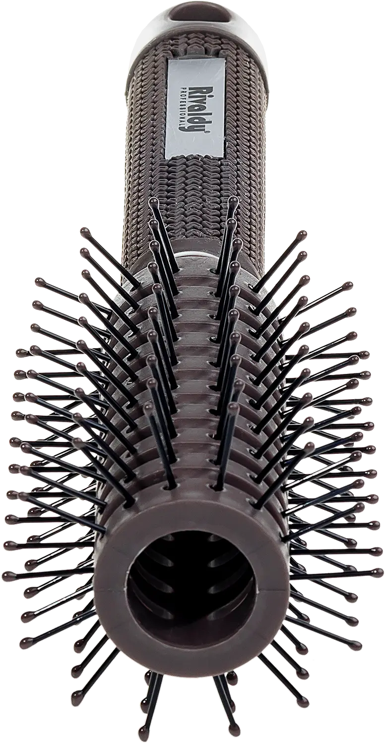 Расческа-брашинг Магнат Brown СМ6861 d-4.5см 79г