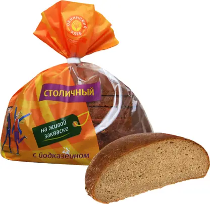 Изображение товара Хлеб Столичный нарезанный Обнинский хлебокомбинат 350г