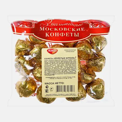 Конфеты Рот фронт Золотые купола 250г