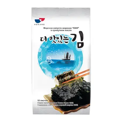 Изображение товара Жареная морская капуста Ким Hocang 5г
