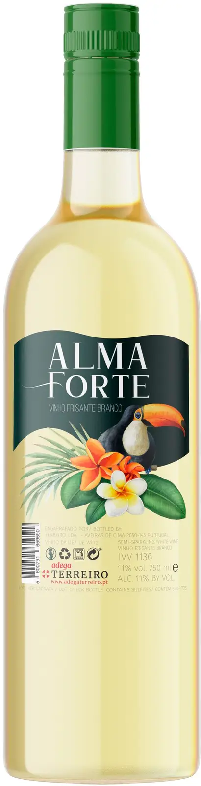Изображение товара Вино игристое Alma Forte белое жемчужное сухое 11% 750мл