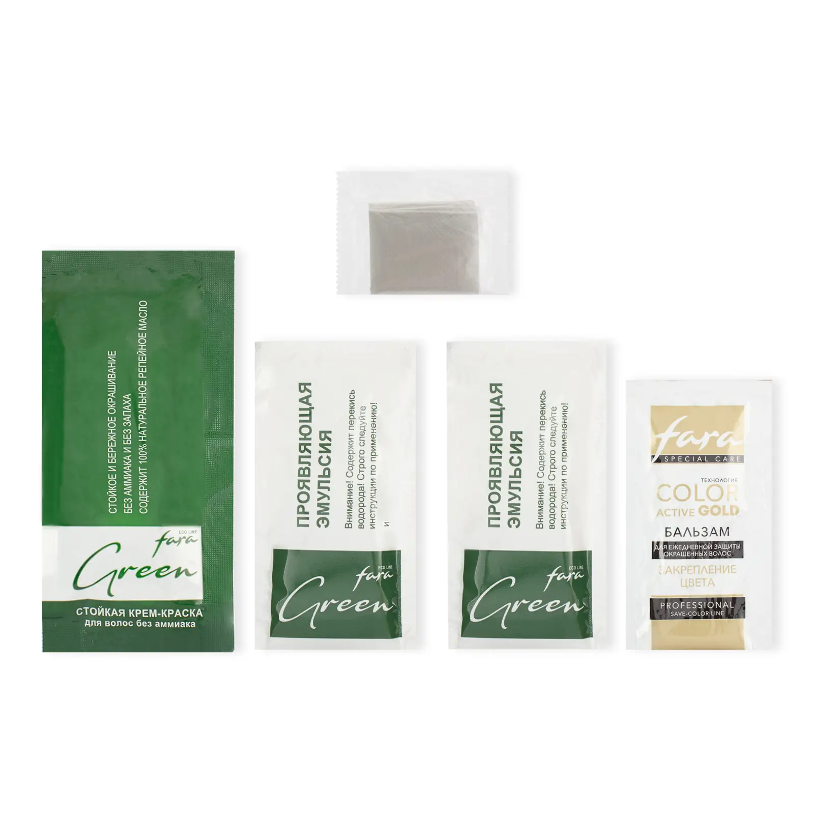 Краска для волос Fara Green Eco Line 5.5 Красное дерево