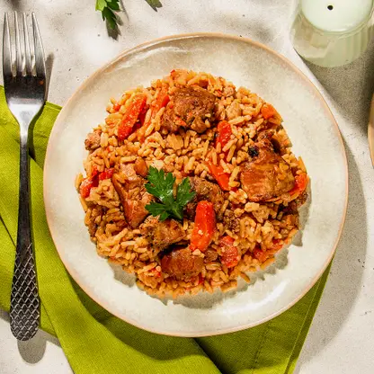 Плов с курицей М Кухня 500г