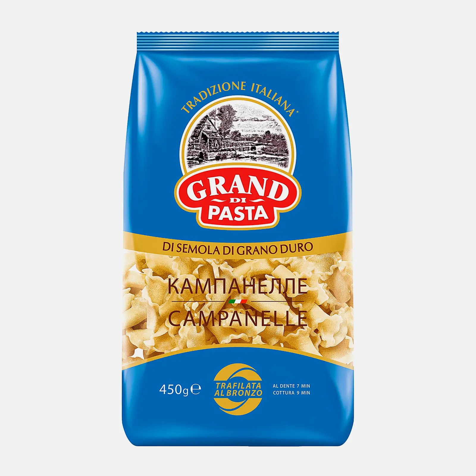 Макароны Grand Di Pasta Campanelle 450г