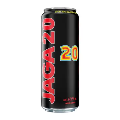 Изображение товара Пивной напиток Jaga 6.5% 450мл жестяная банка Россия