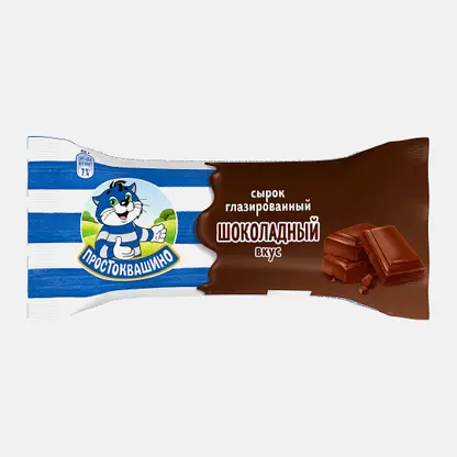 Сырок глазированный с какао и шоколадным вкусом Простоквашино 23% 40г