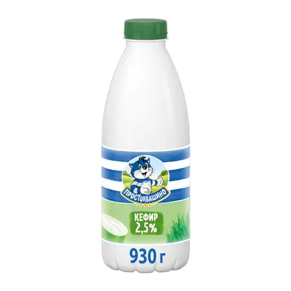 Изображение товара Кефир Простоквашино 2.5% 930г