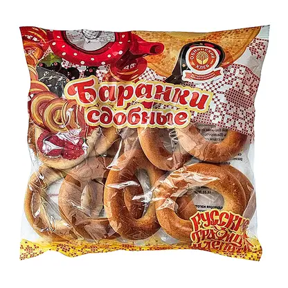 Изображение товара Баранки Обнинский хлеб Традиционные сдобные 350г