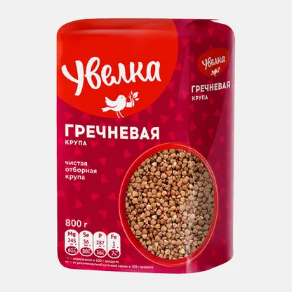 Гречка Увелка Экстра 800г
