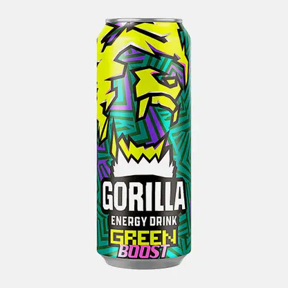 Энергетический напиток Gorilla Green Boost 450мл