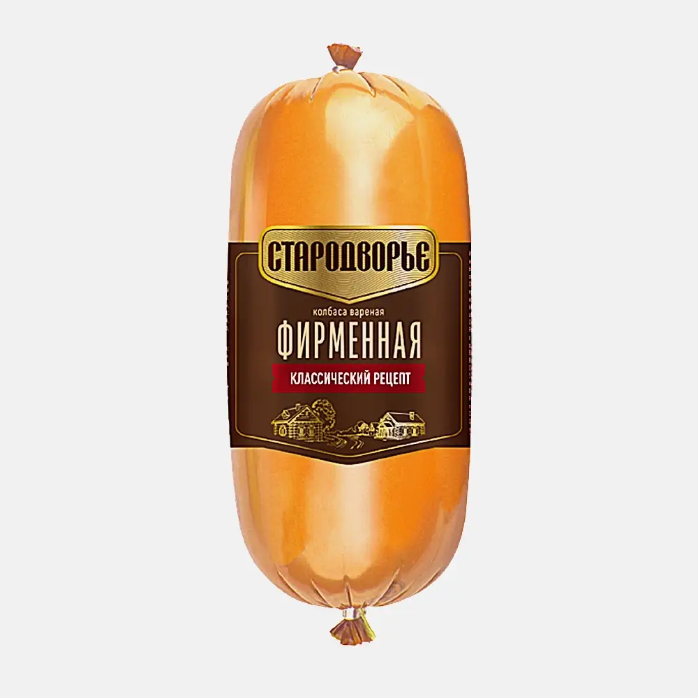 Колбаса Стародворье Фирменная варёная 400г