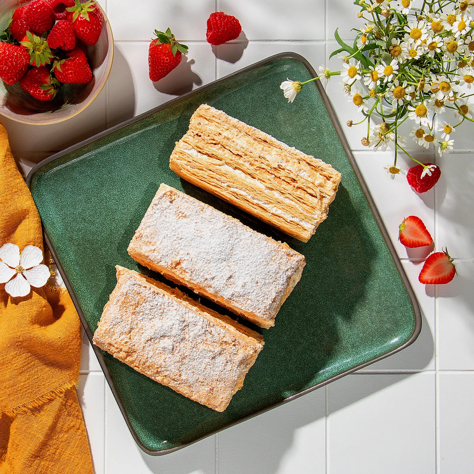 Торт Наполеон домашний Академия вкуса 550г