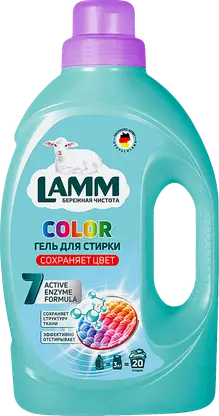 Гель для стирки Lamm Color для цветного белья 1.3л
