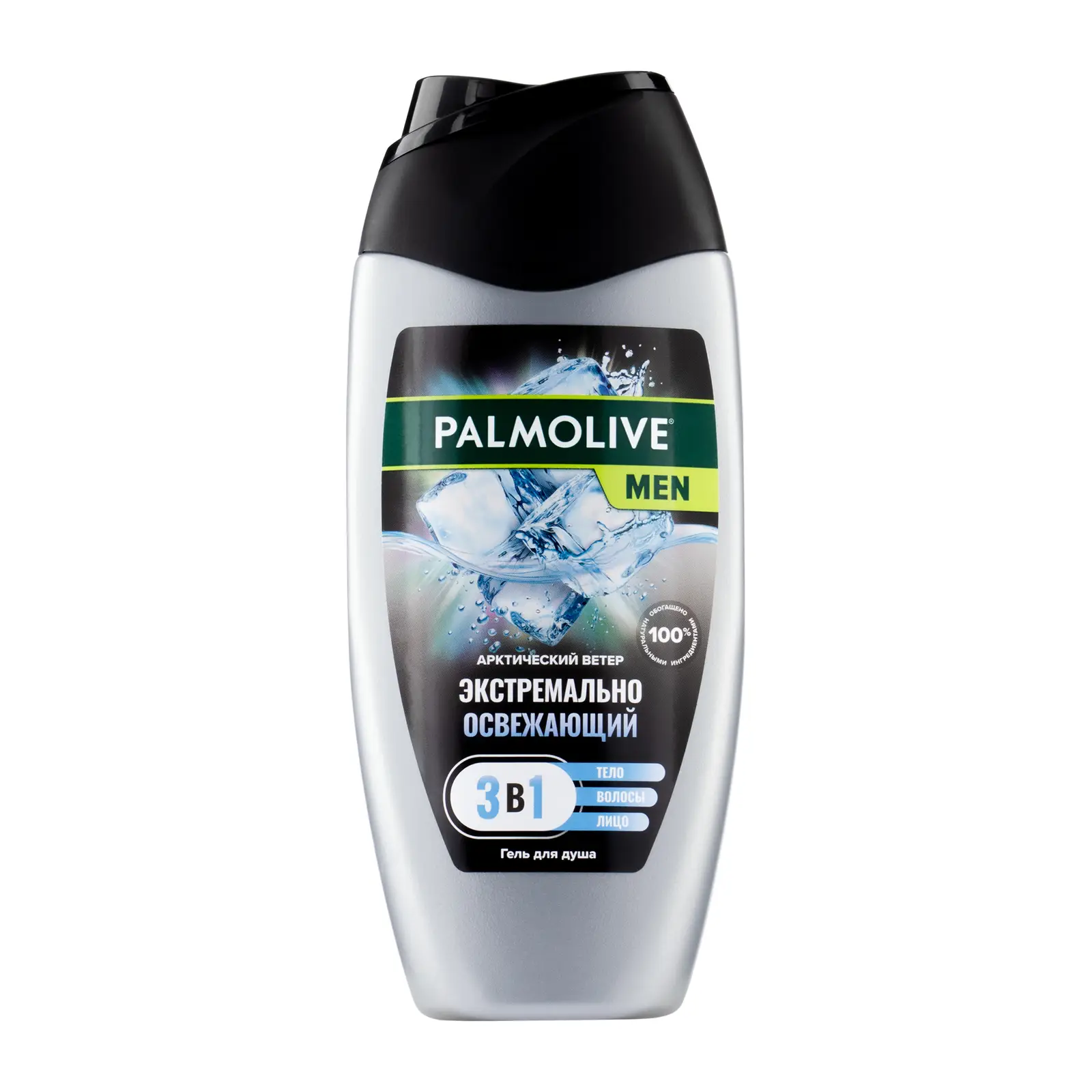 Гель для душа и шампунь Palmolive 3в1 мужской 250мл