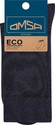 Носки мужские Omsa Eco демисезонные темно-серые размер 25 (39-40)