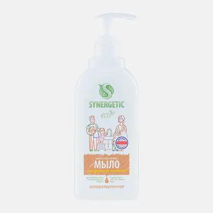 Мыло жидкое Synergetic Миндальное молочко 500мл