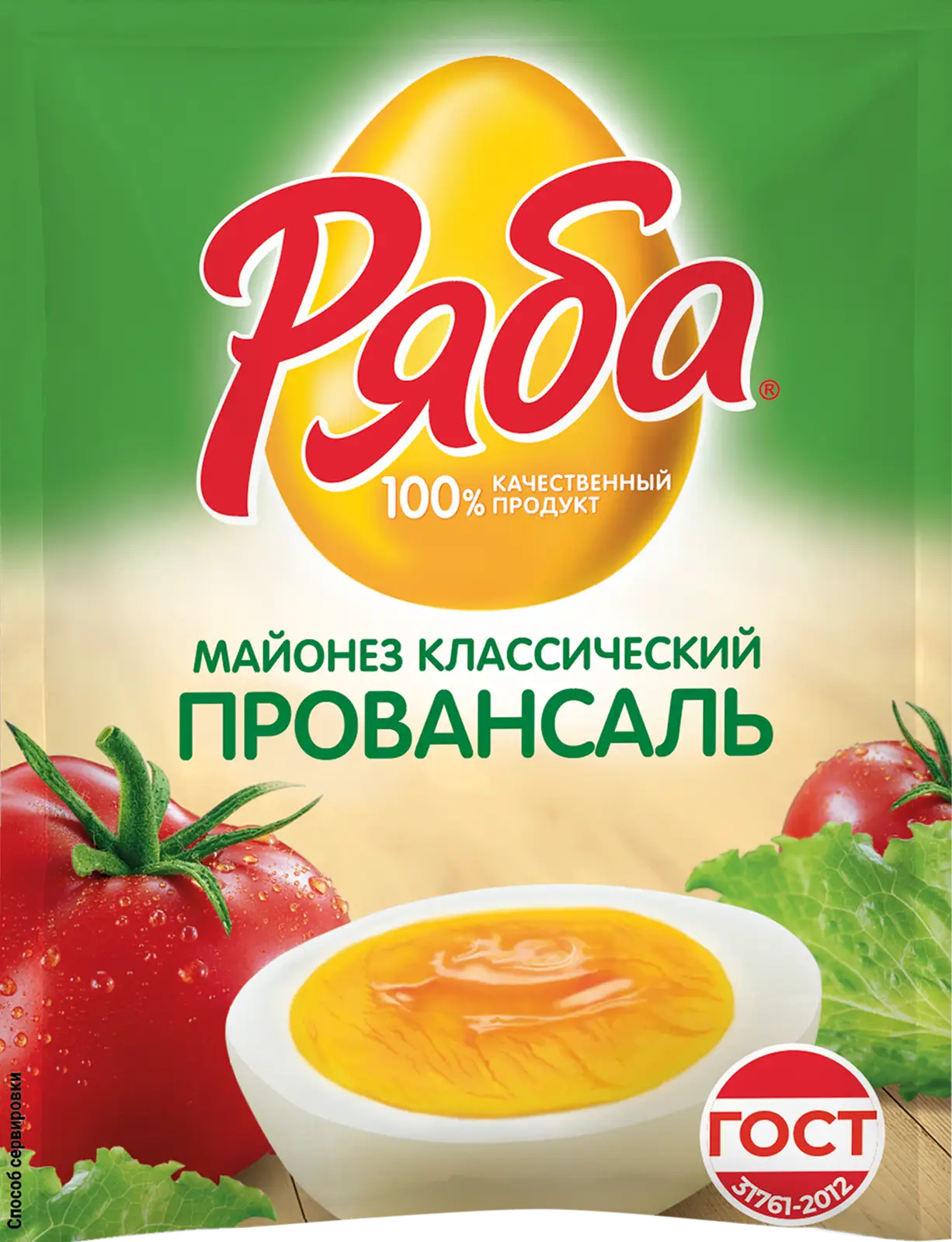 Майонез Ряба Провансаль 50.5% 96г — в каталоге на сайте сети Магнит |  Краснодар