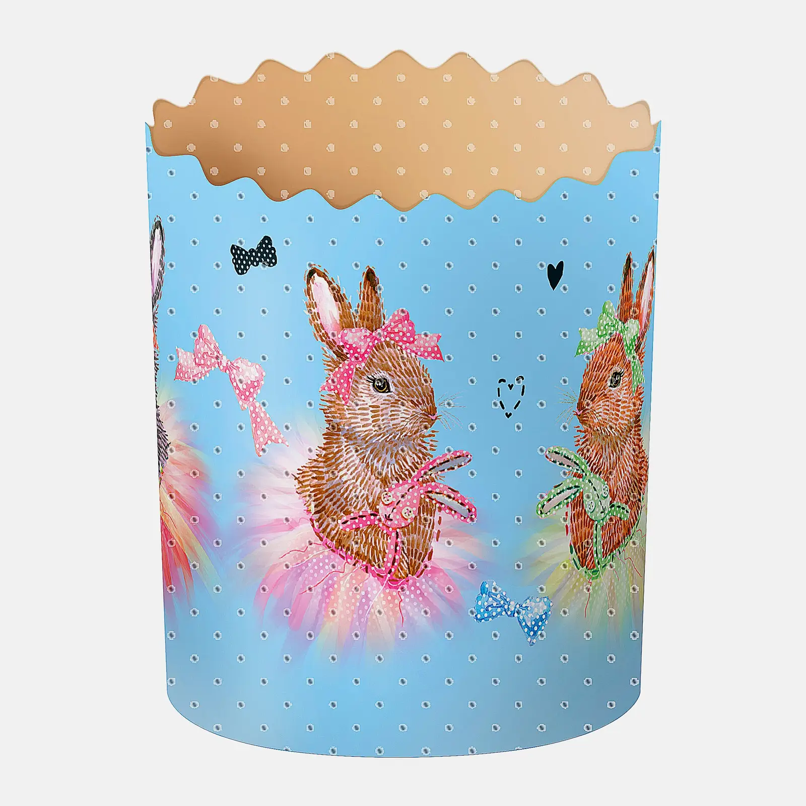 Изображение товара Формы для куличей цветные 6*7см 4шт