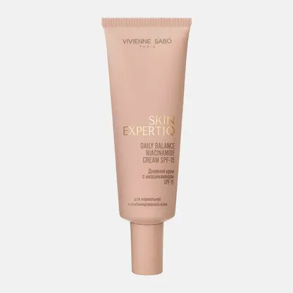 Дневной крем для лица с ниацинамидом SPF15 Skin Expertiq Vivienne Sabo 50мл