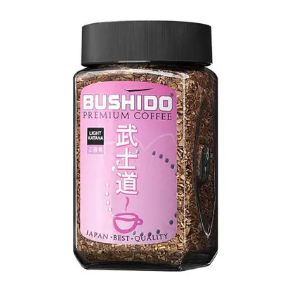 Изображение товара Кофе растворимый Bushido Light Katana натуральный 100г