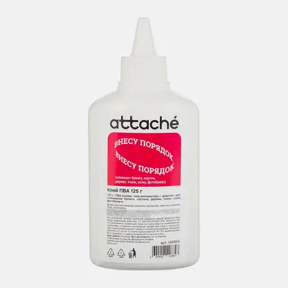 Клей Attache ПВА 125г