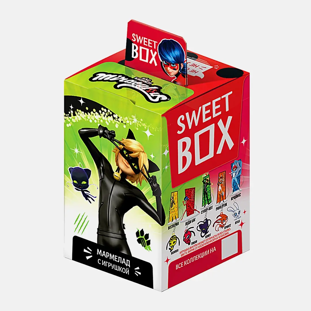 Мармелад с игрушкой Sweet Box 10г в ассортименте