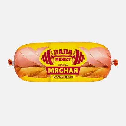 Колбаса Папа может Мясная вареная весовая