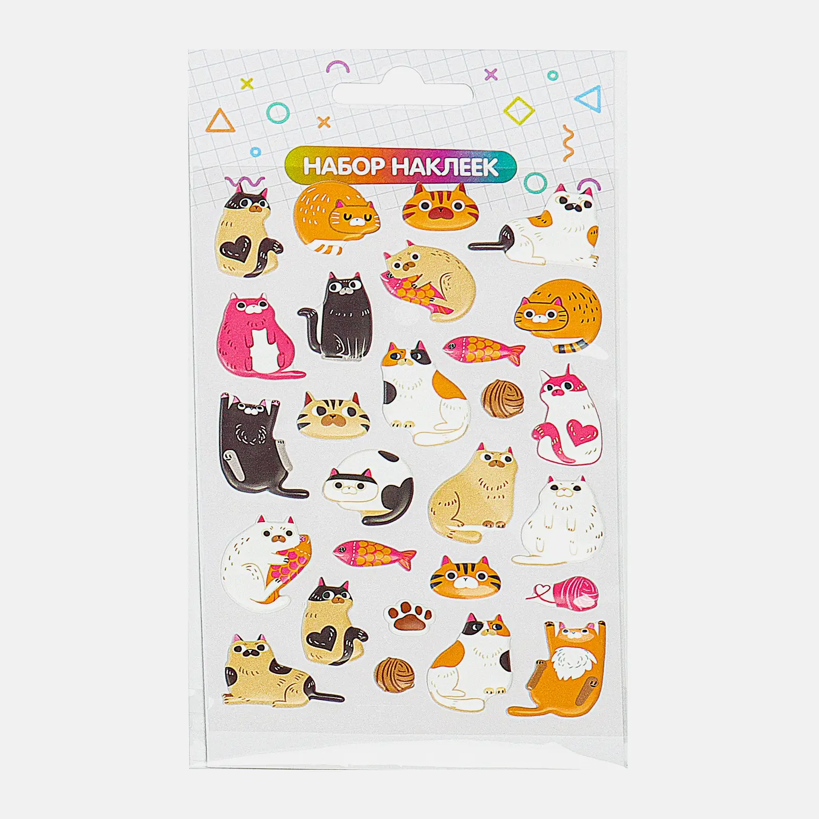 Наклейки 15*10см в ассортименте