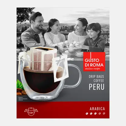Кофе молотый Gusto Di Roma Перу 5шт