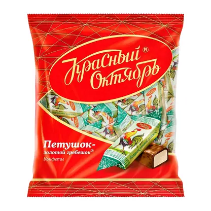 Изображение товара Конфеты Красный октябрь Петушок-золотой гребешок 250г