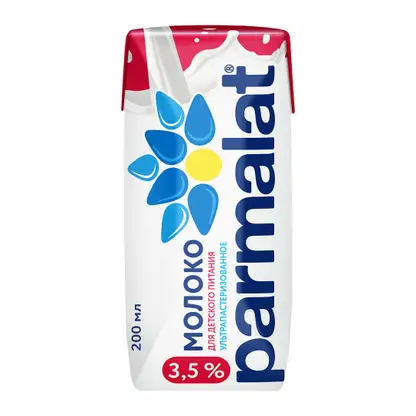 Изображение товара Молоко Parmalat Natura Premium ультрапастеризованное 3.5% 200мл