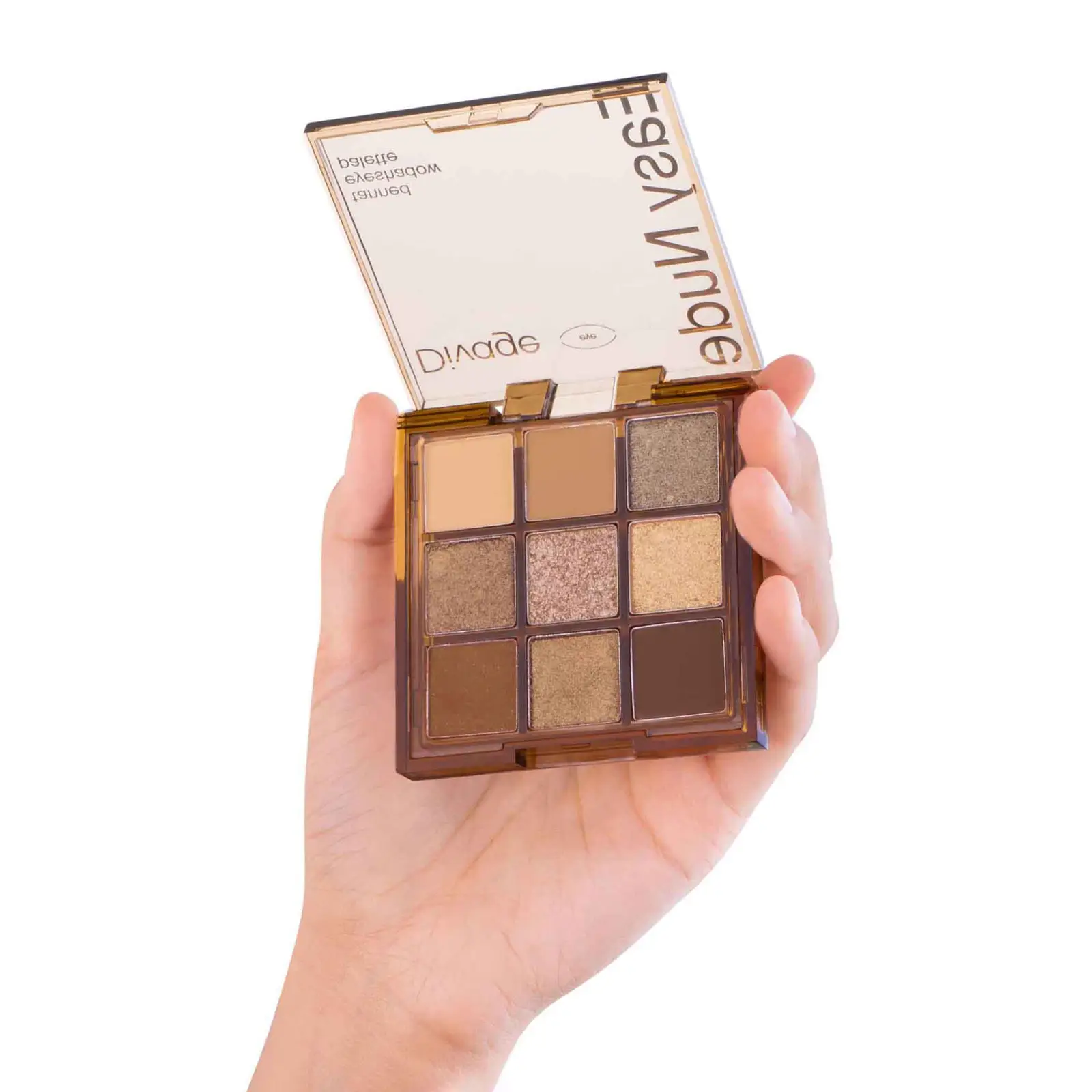 Палетка теней для век Divage Easy Nude tanned