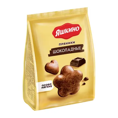 Изображение товара Пряники шоколадные Яшкино 350г