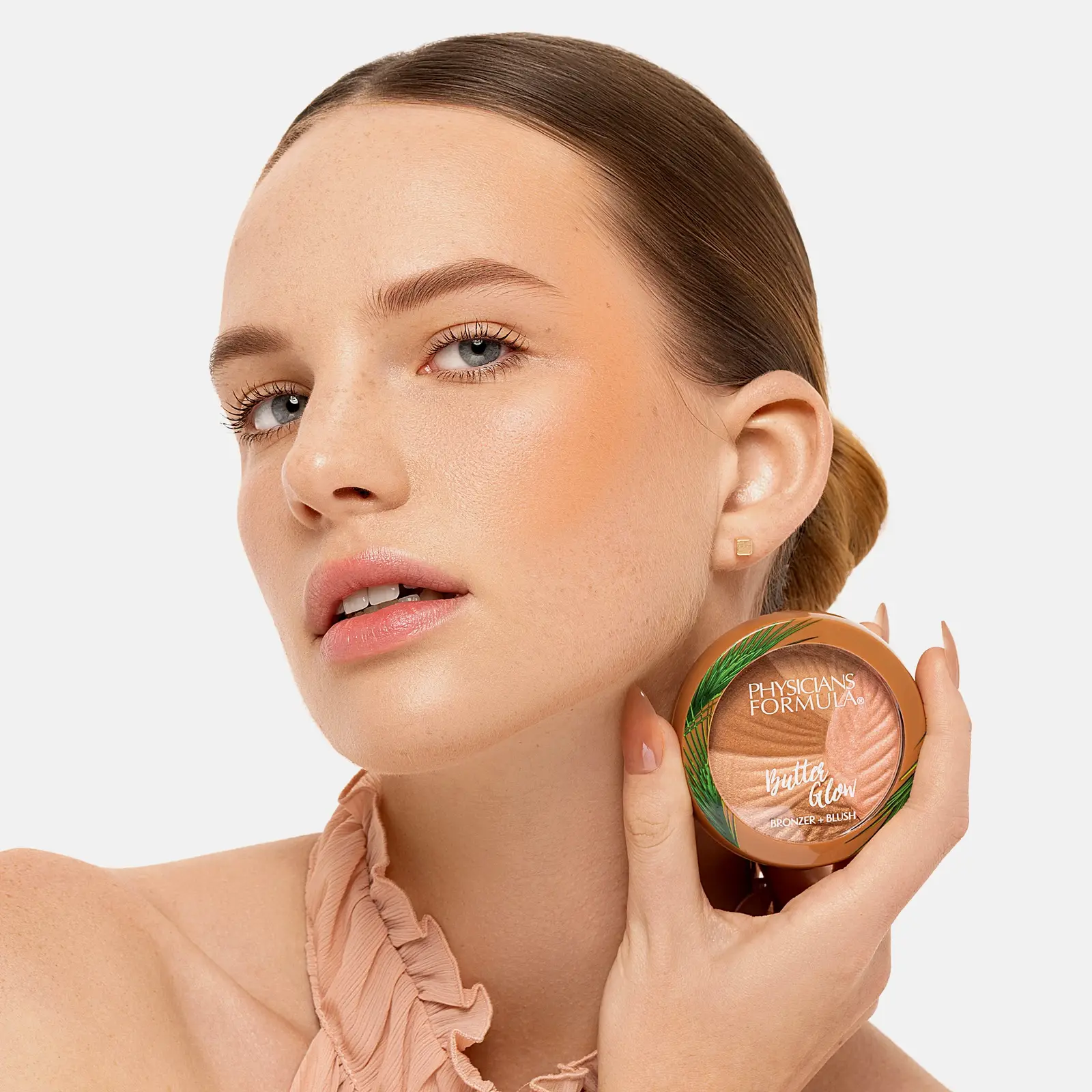 Бронзер-румяна для лица 2в1 тон Здоровое сияние Physicians Formula Butter Glow 8.2г