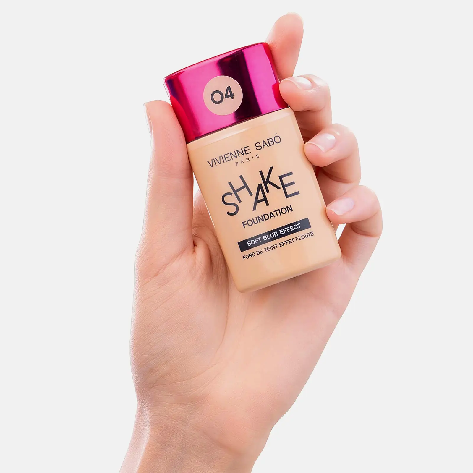 Тональный крем Vivienne Sabo Shakefoundation натуральный эффект тон 4