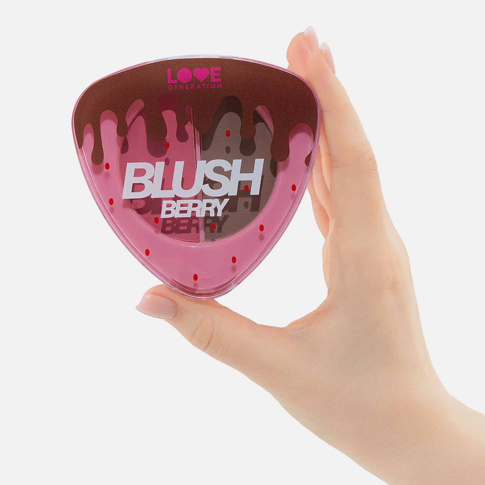 Палетка контуринг для лица тон 02 Love Generation Blush Berry