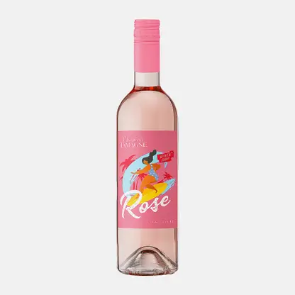 Вино Шато Тамань Wine&Surf Розе розовое сухое 10.5% 750мл