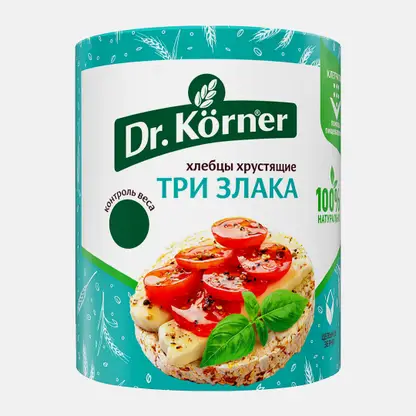 Хлебцы Три злака Dr.Korner 90г