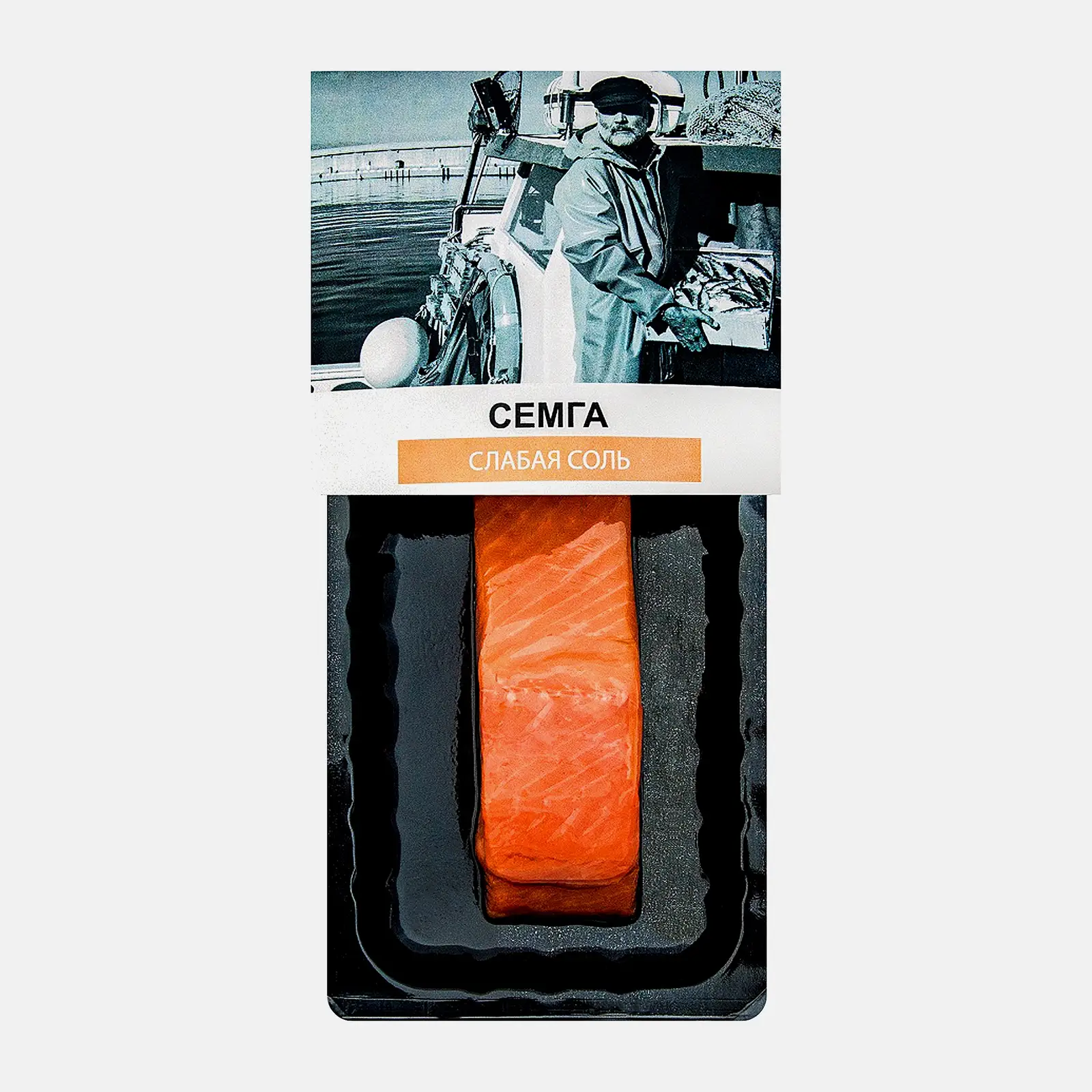 Семга Fishbergen филе-кусок слабосолёный 150г Семга Fishbergen филе-кусок слабосолёный 150г
